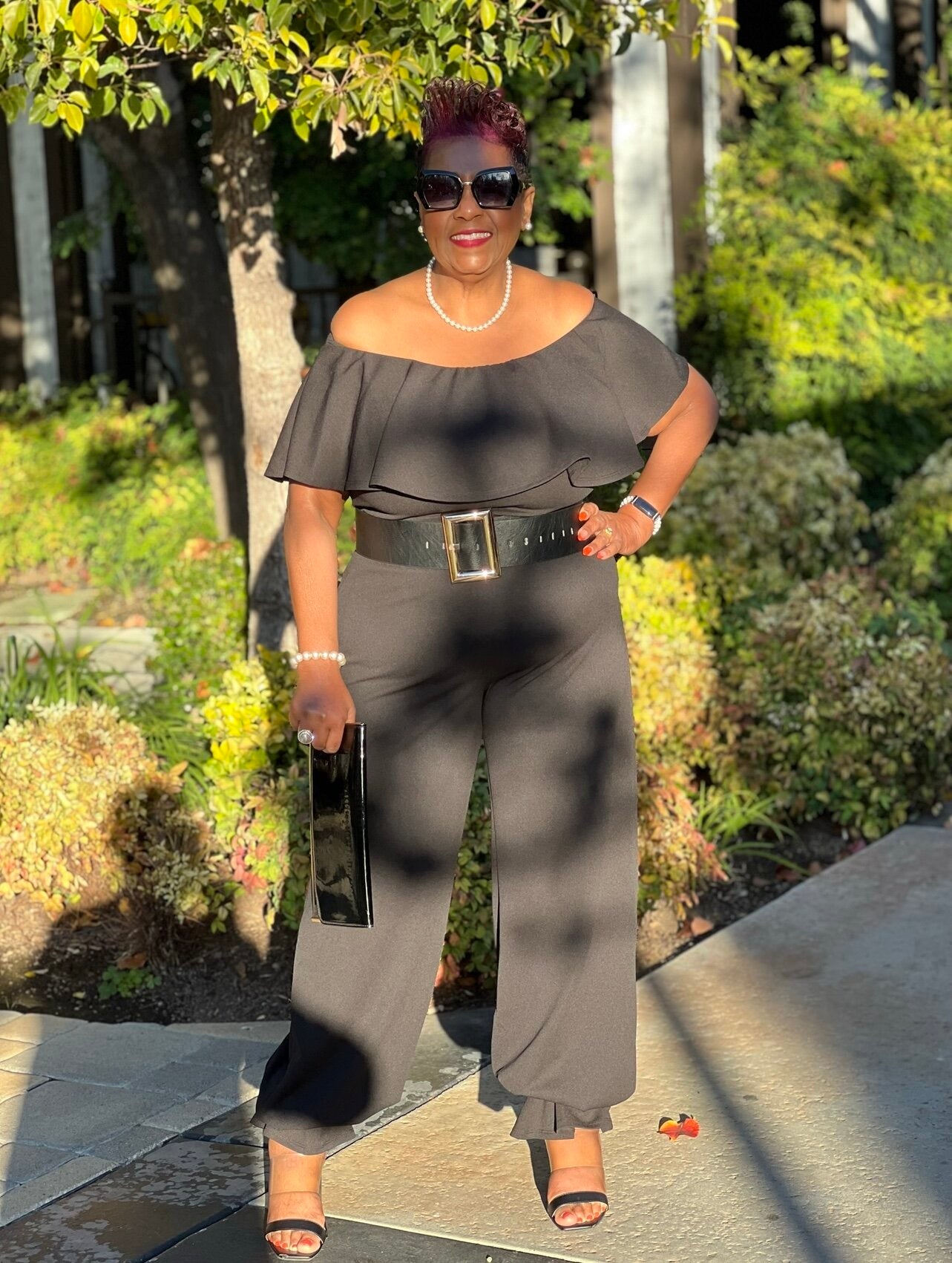 Chelsea Plus Size Jumpsuit - Shirley Girl Boutique