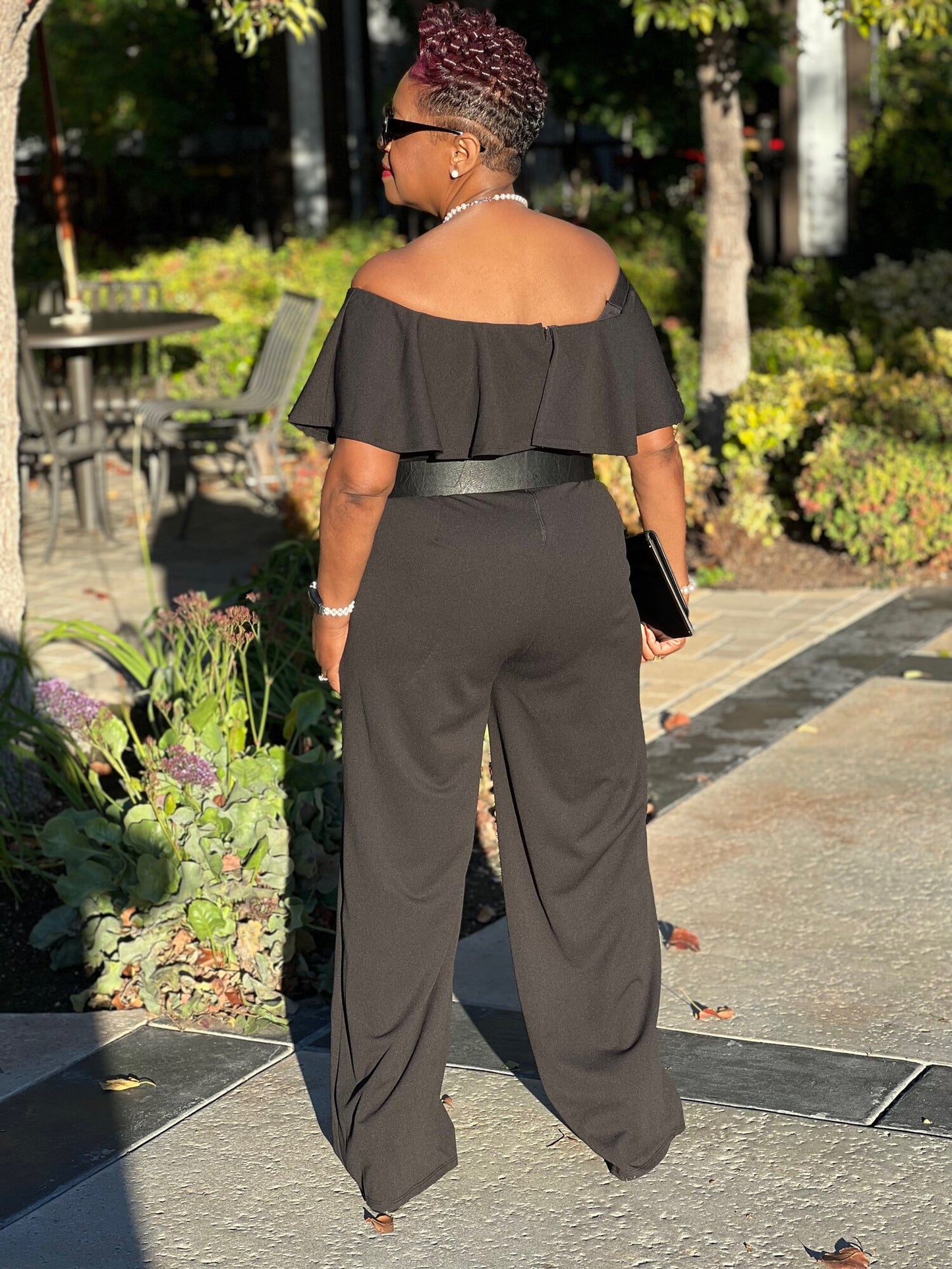 Chelsea Black Jumpsuit - Shirley Girl Boutique