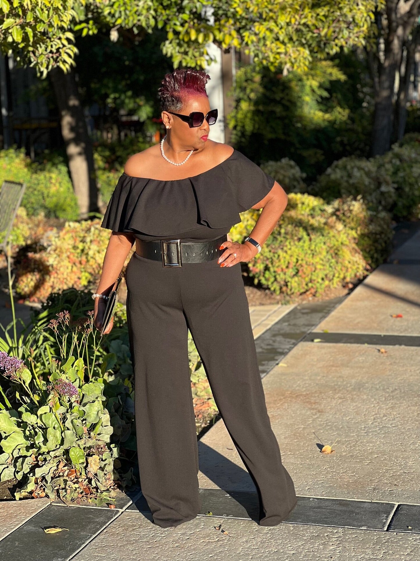 Chelsea Black Jumpsuit - Shirley Girl Boutique