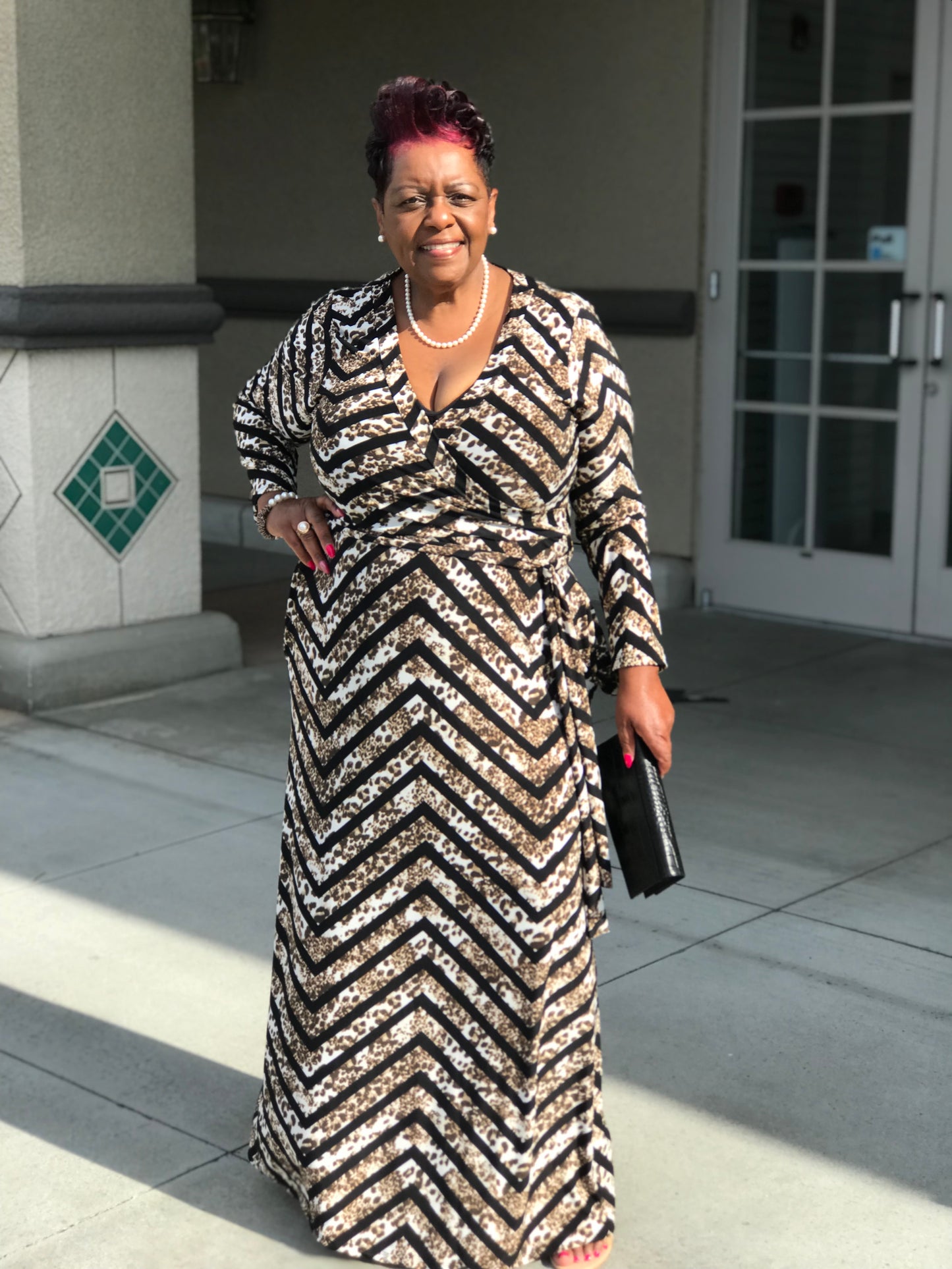 Noelle Animal Print Maxi - Shirley Girl Boutique