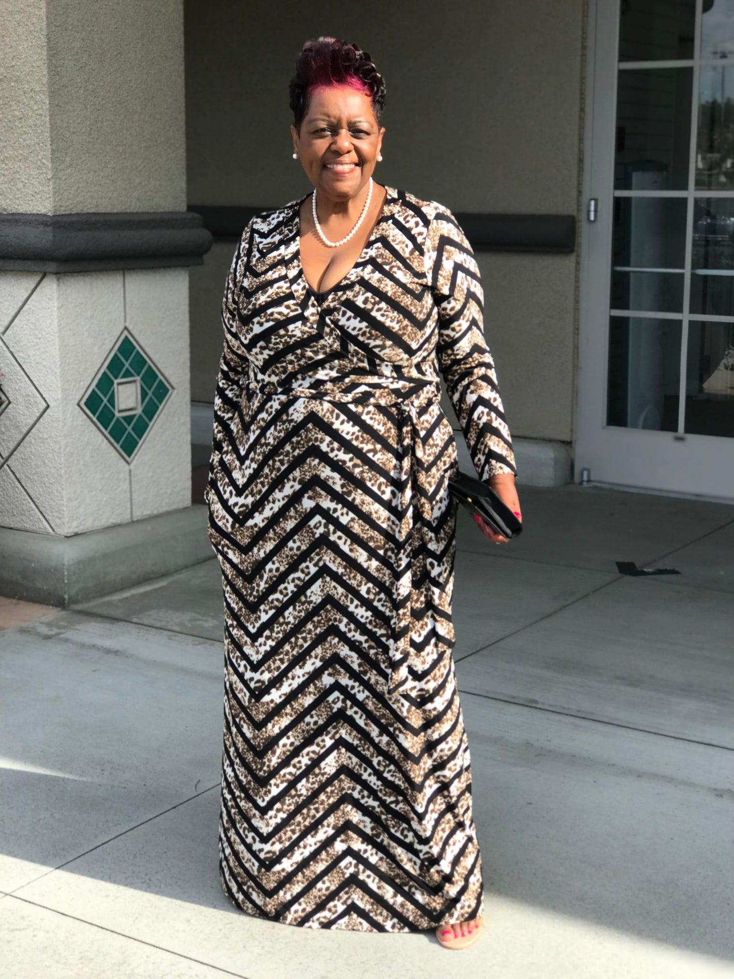 Noelle Animal Print Maxi - Shirley Girl Boutique