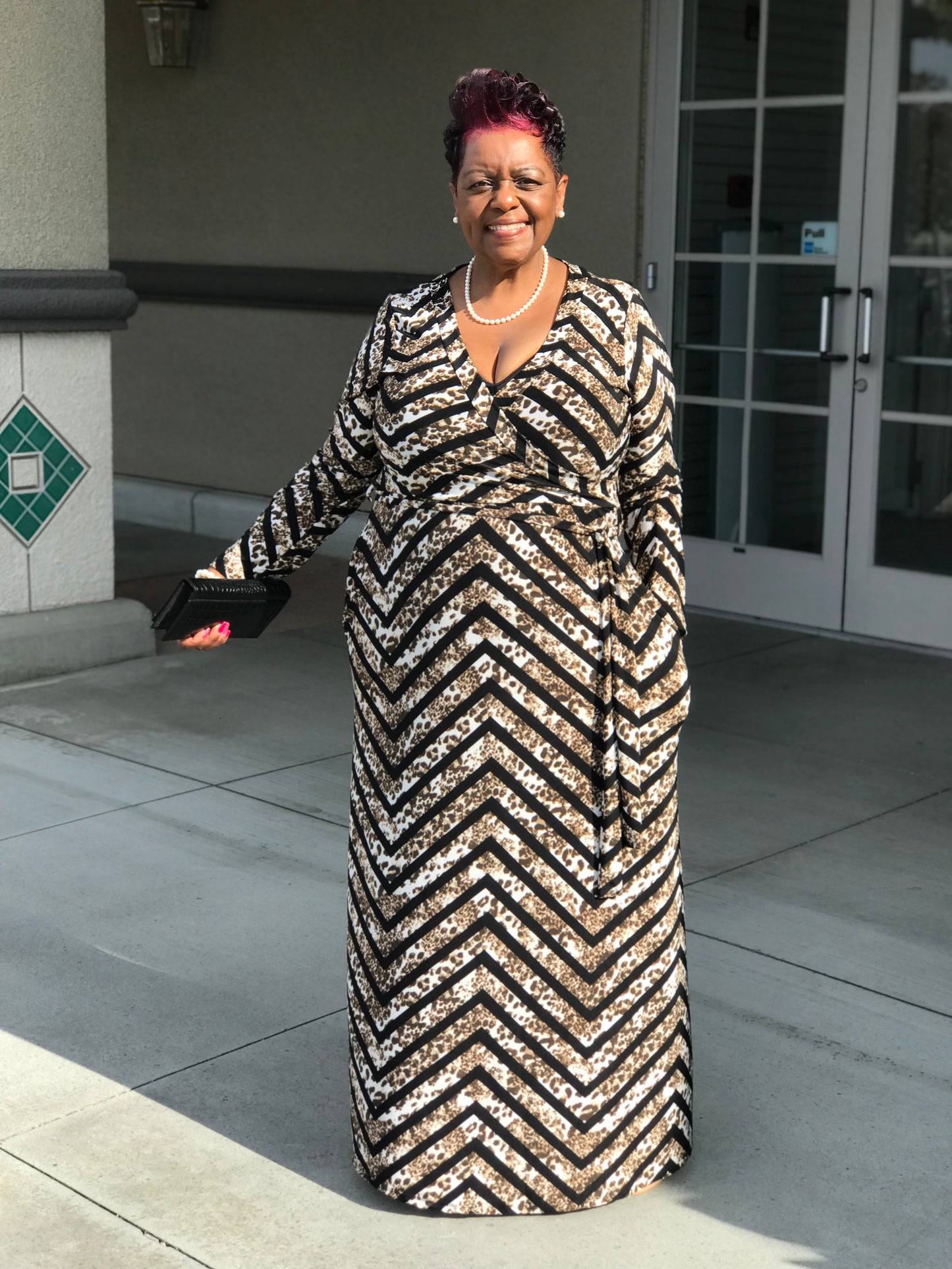 Noelle Animal Print Maxi - Shirley Girl Boutique