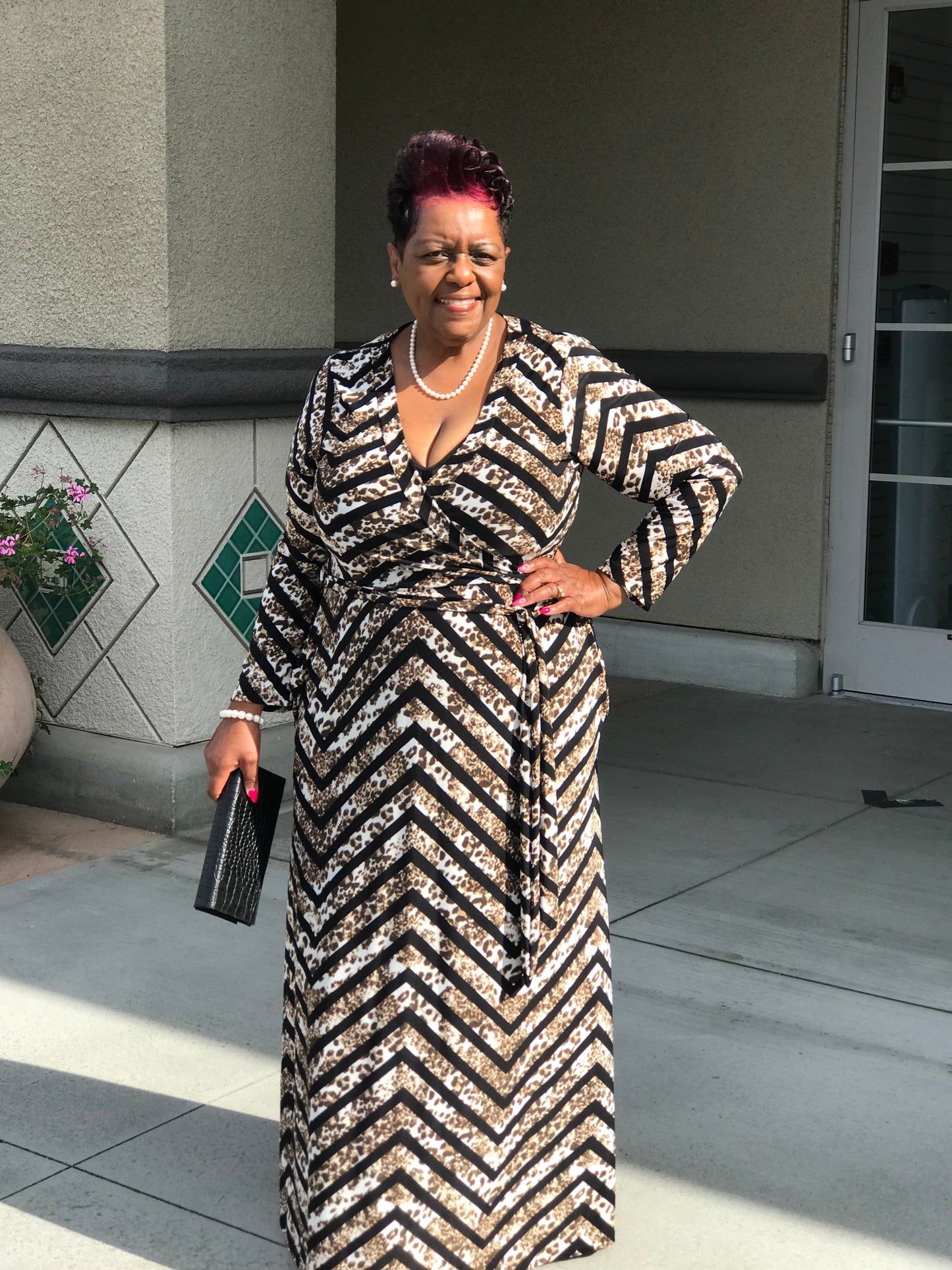 Noelle Animal Print Maxi - Shirley Girl Boutique