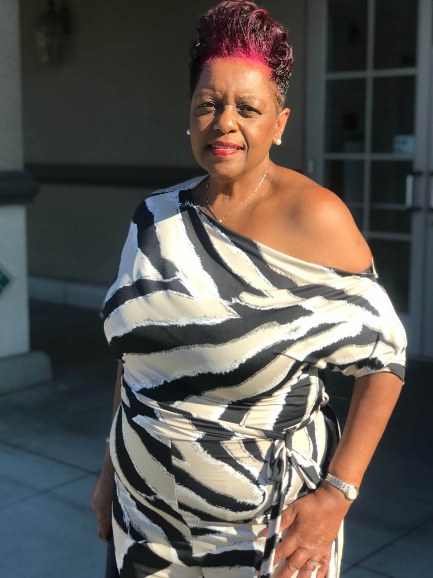 Logan Zebra Print Jumpsuit - Shirley Girl Boutique