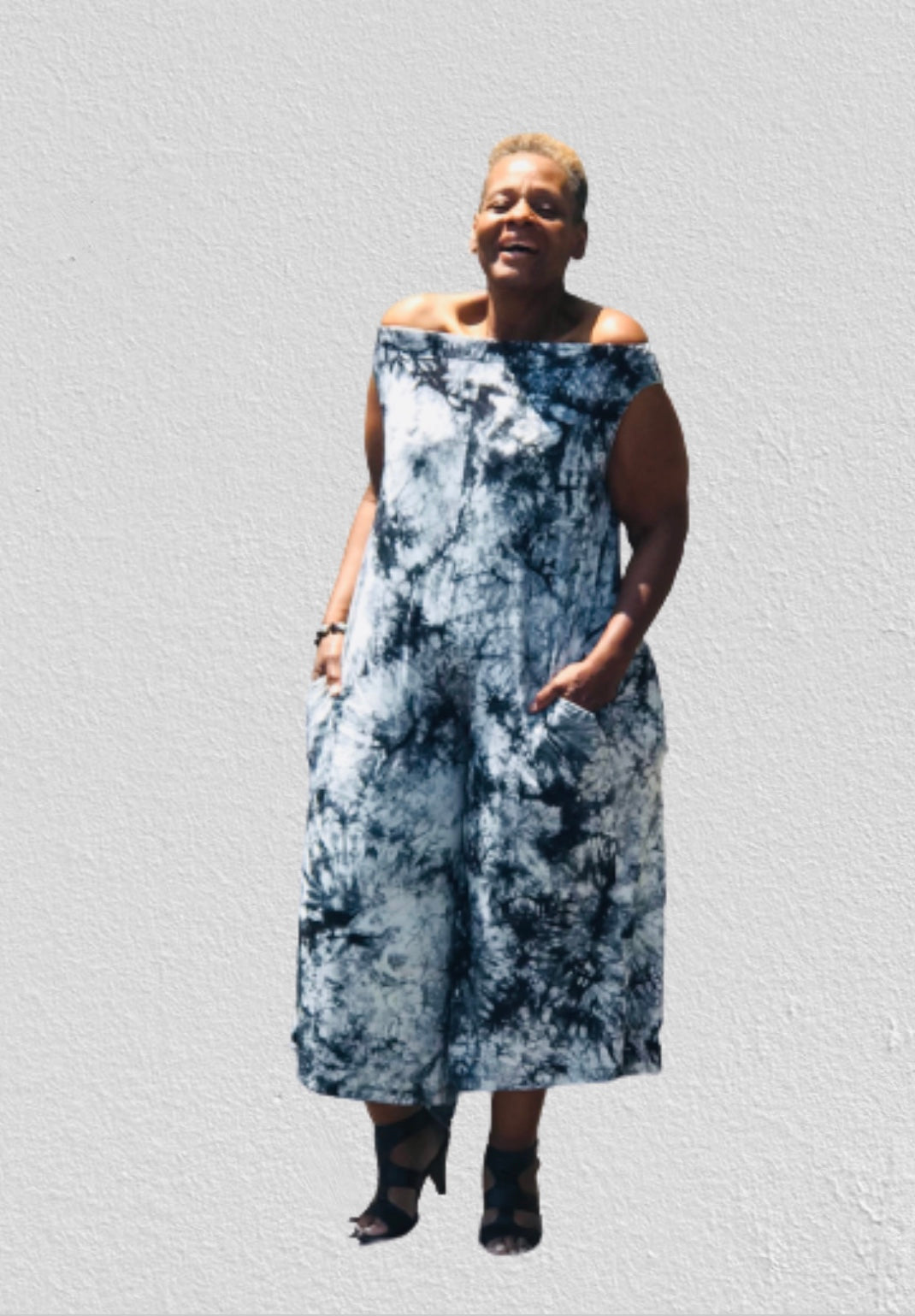 Tatum Tie Dye Jumpsuit - Shirley Girl Boutique