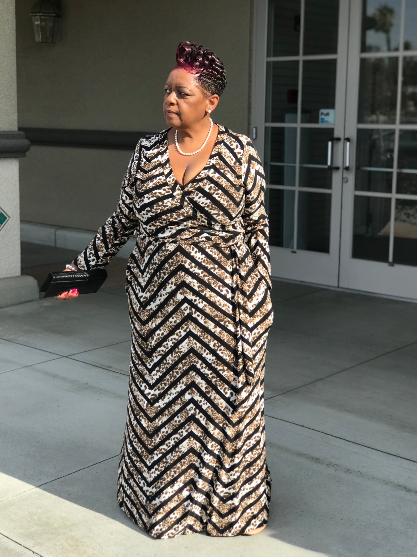 Noelle Animal Print Maxi - Shirley Girl Boutique