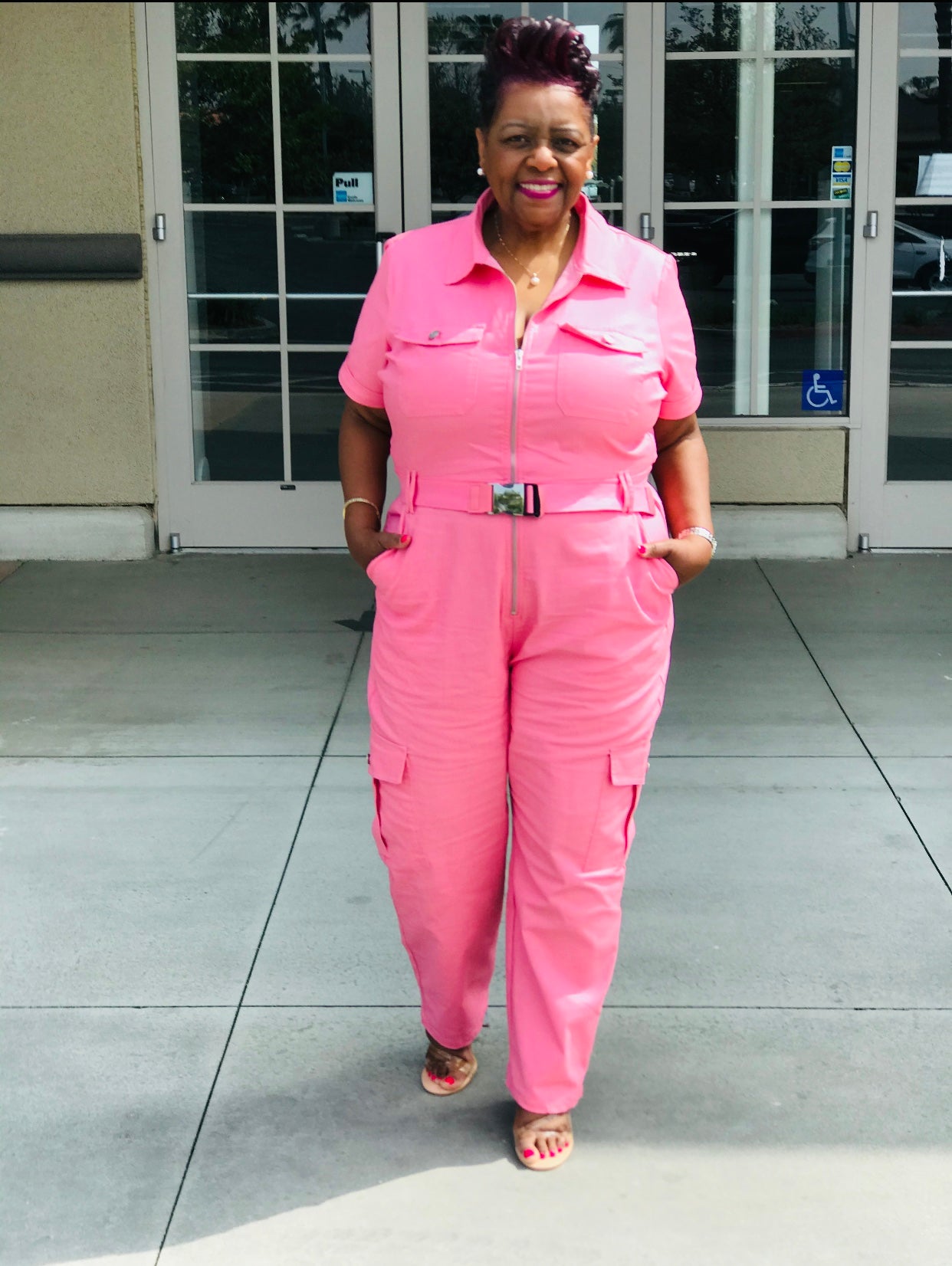 Delilah Cargo Jumpsuit - Shirley Girl Boutique
