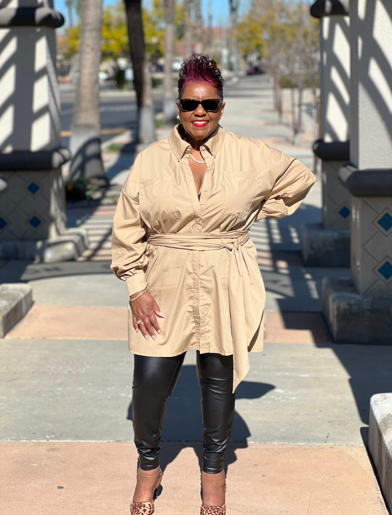 Kameron Shirt Maxi Dress - Shirley Girl Boutique