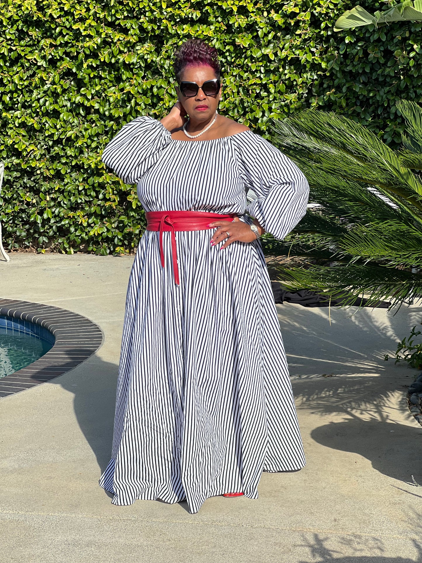 Go With The Flow Maxi - Shirley Girl Boutique
