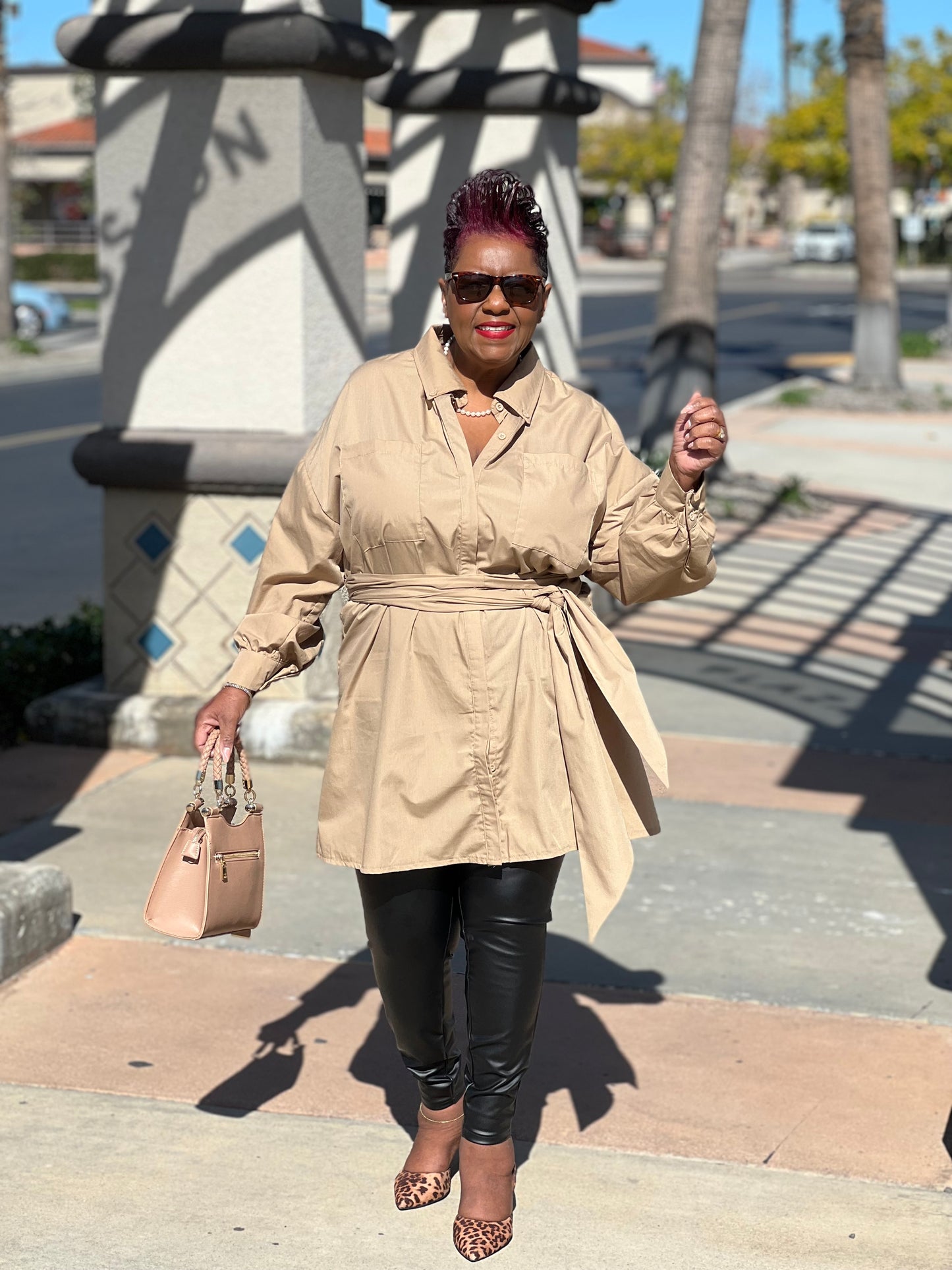 Kameron Shirt Maxi Dress - Shirley Girl Boutique