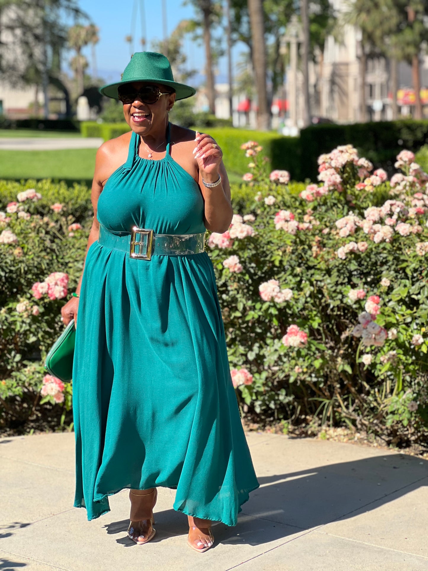 Emerald City Maxi - Shirley Girl Boutique