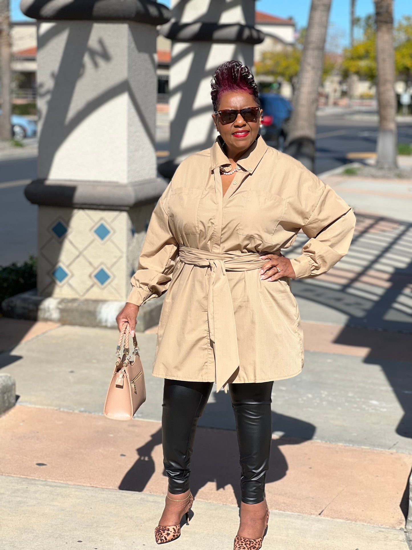 Kameron Shirt Maxi Dress - Shirley Girl Boutique
