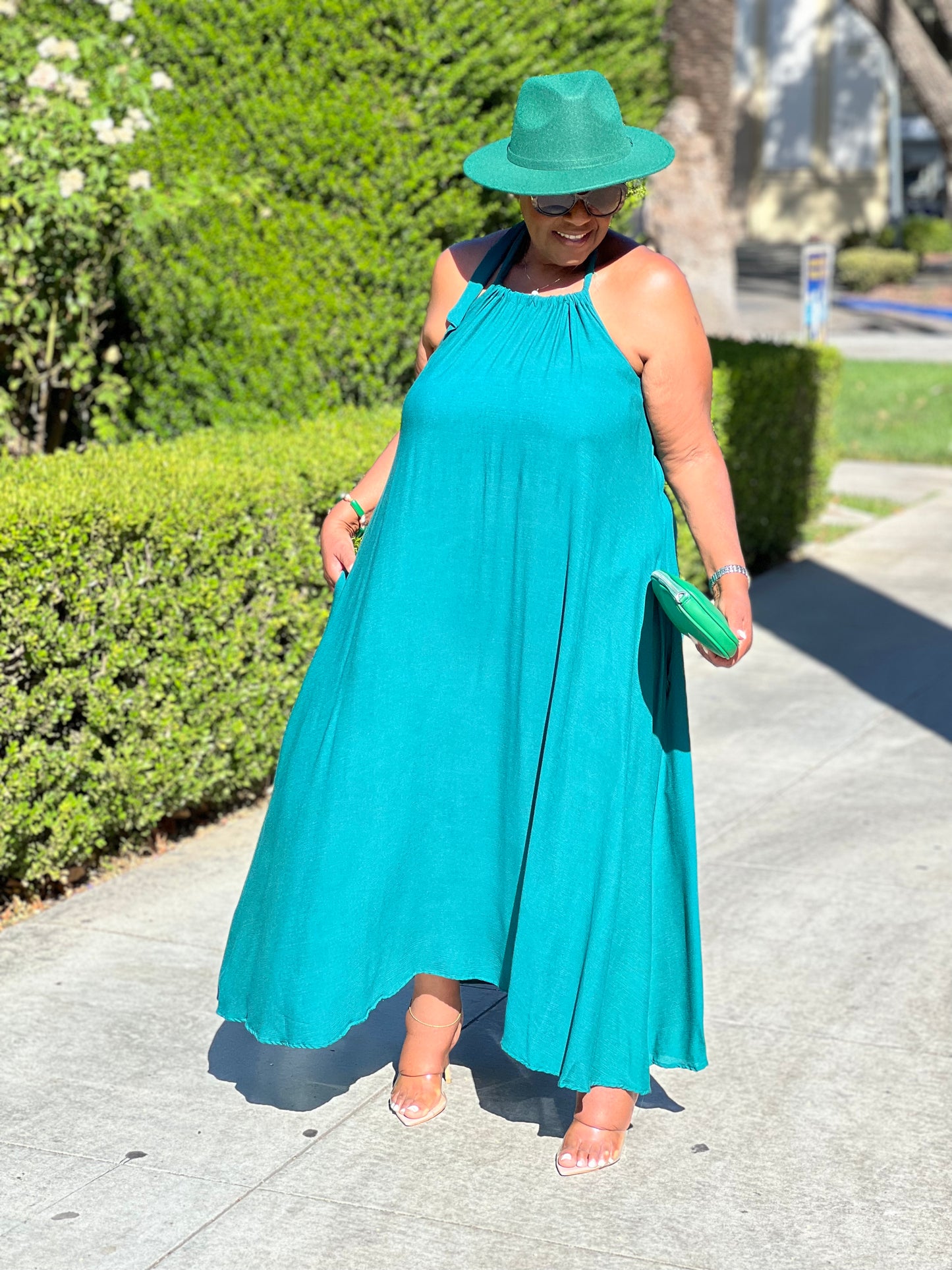 Emerald City Maxi - Shirley Girl Boutique
