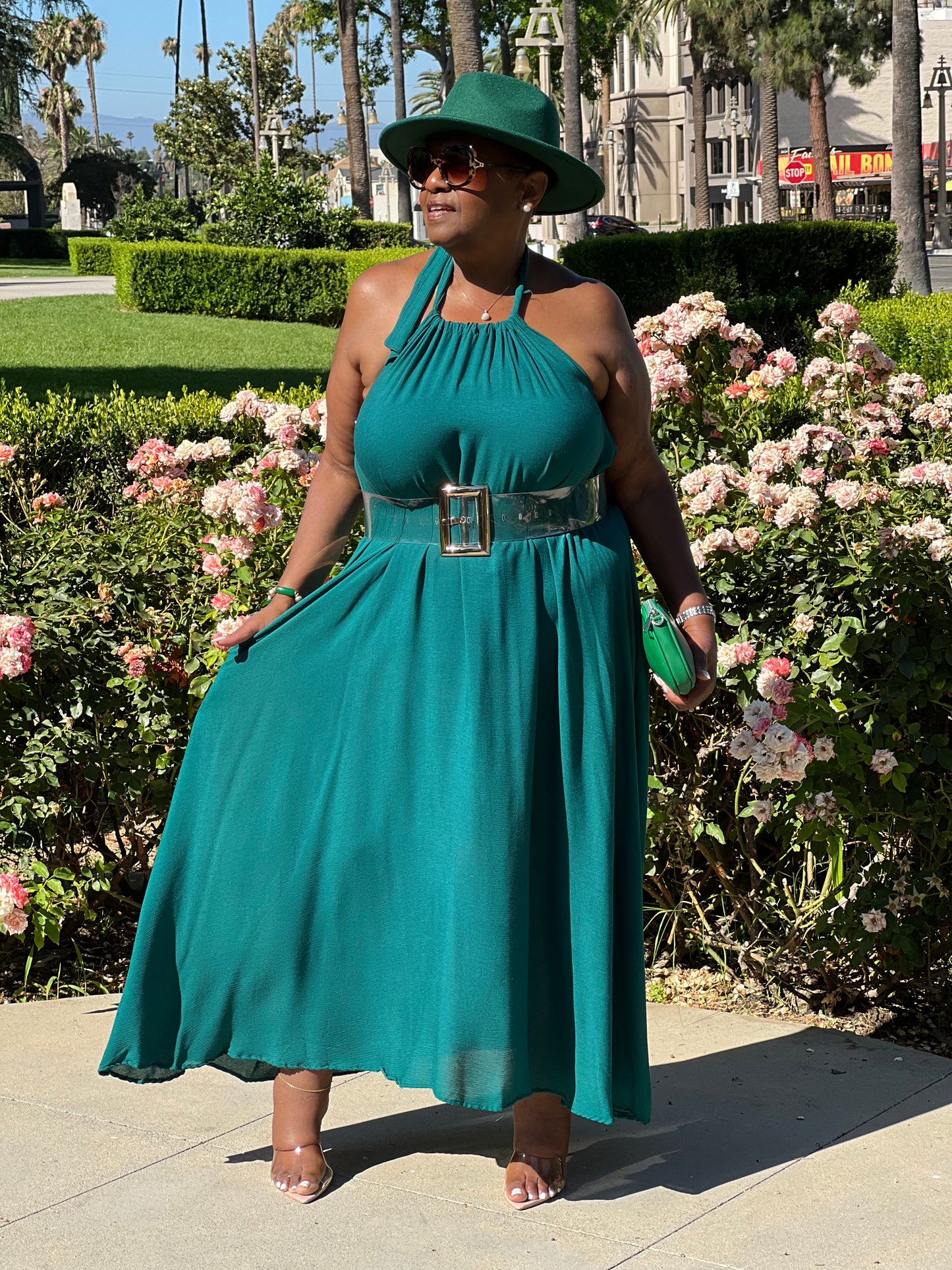 Emerald City Maxi - Shirley Girl Boutique