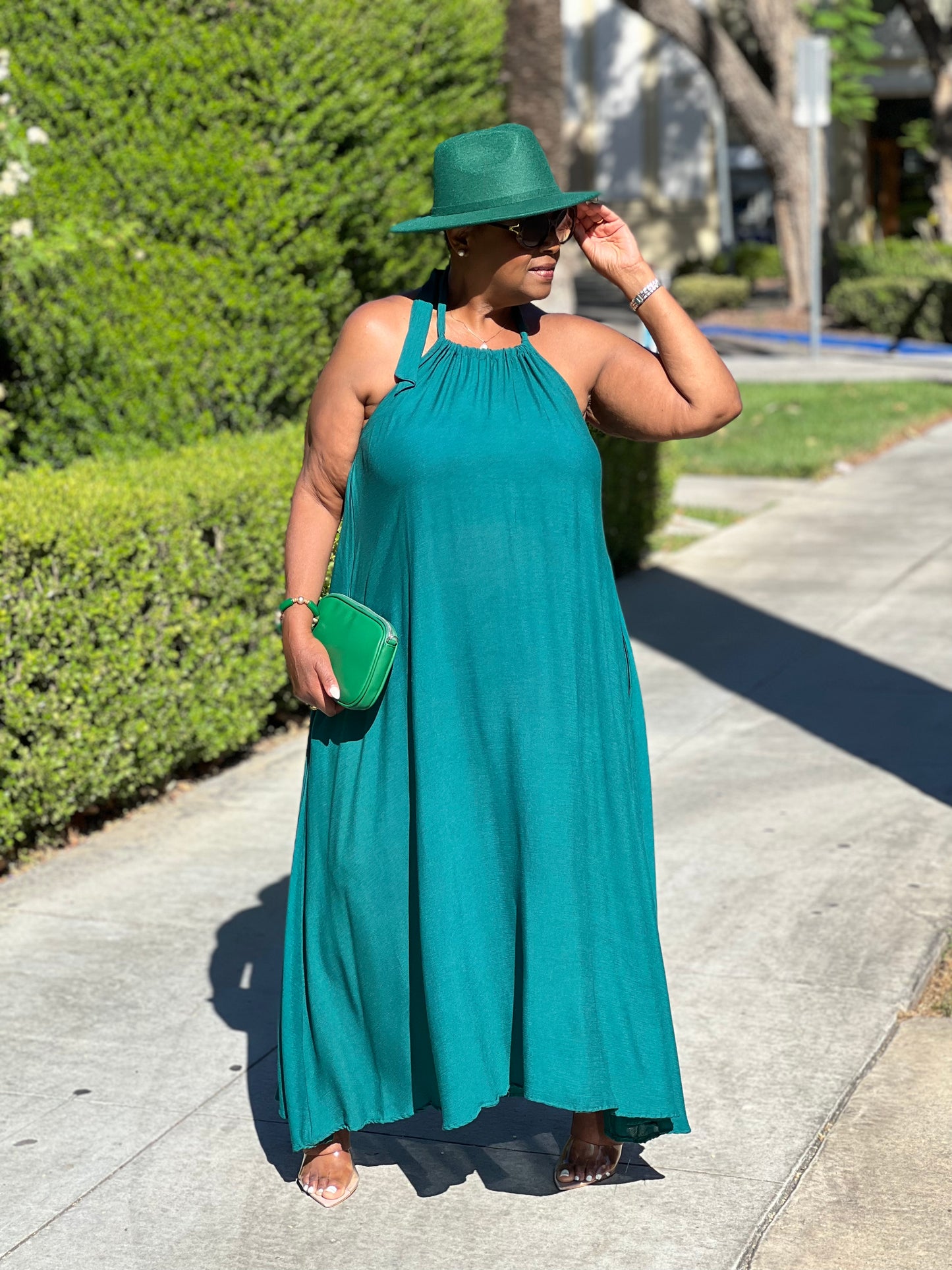 Emerald City Maxi - Shirley Girl Boutique
