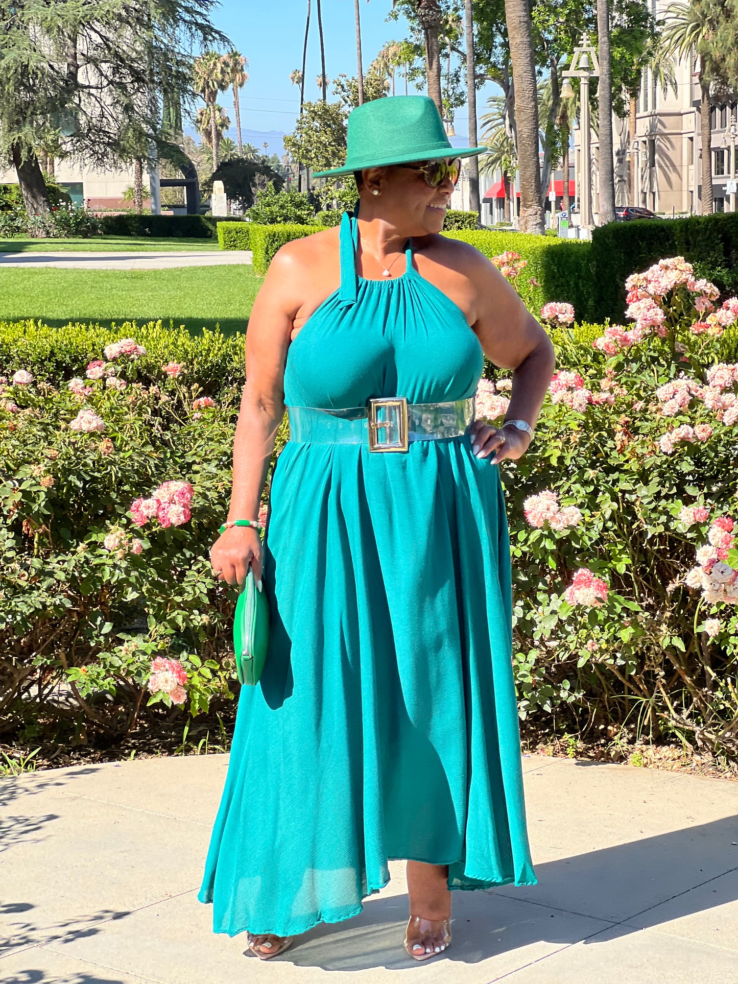 Emerald City Maxi - Shirley Girl Boutique