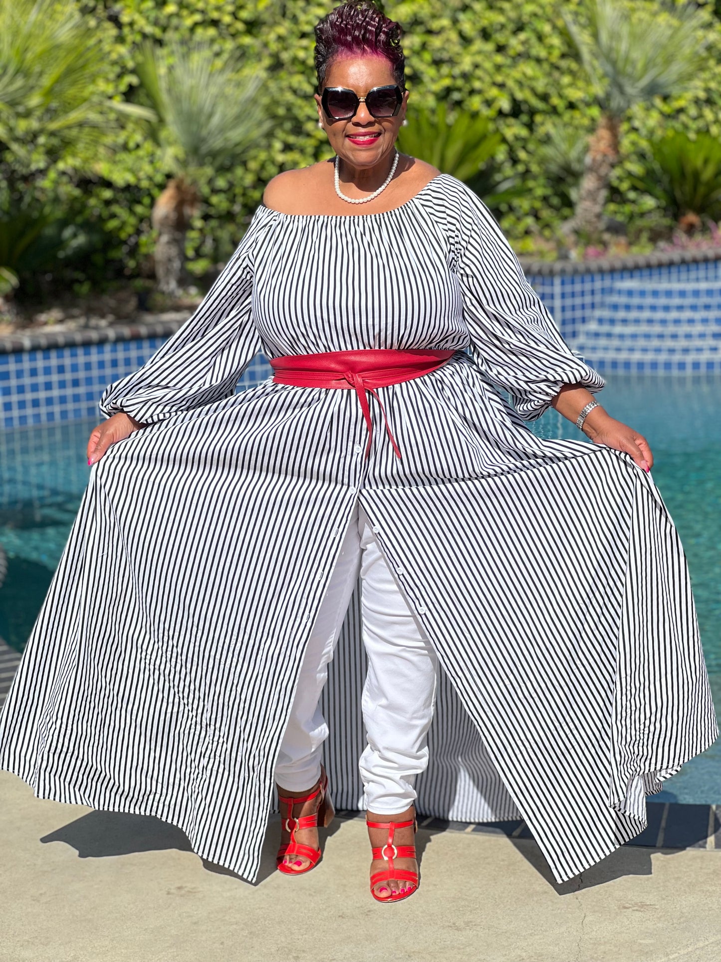 Go With The Flow Maxi - Shirley Girl Boutique