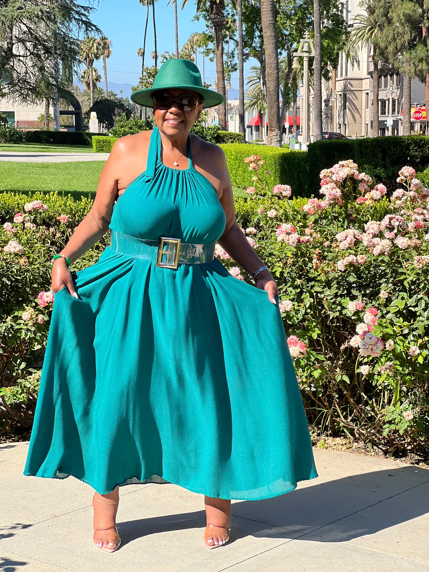Emerald City Maxi - Shirley Girl Boutique