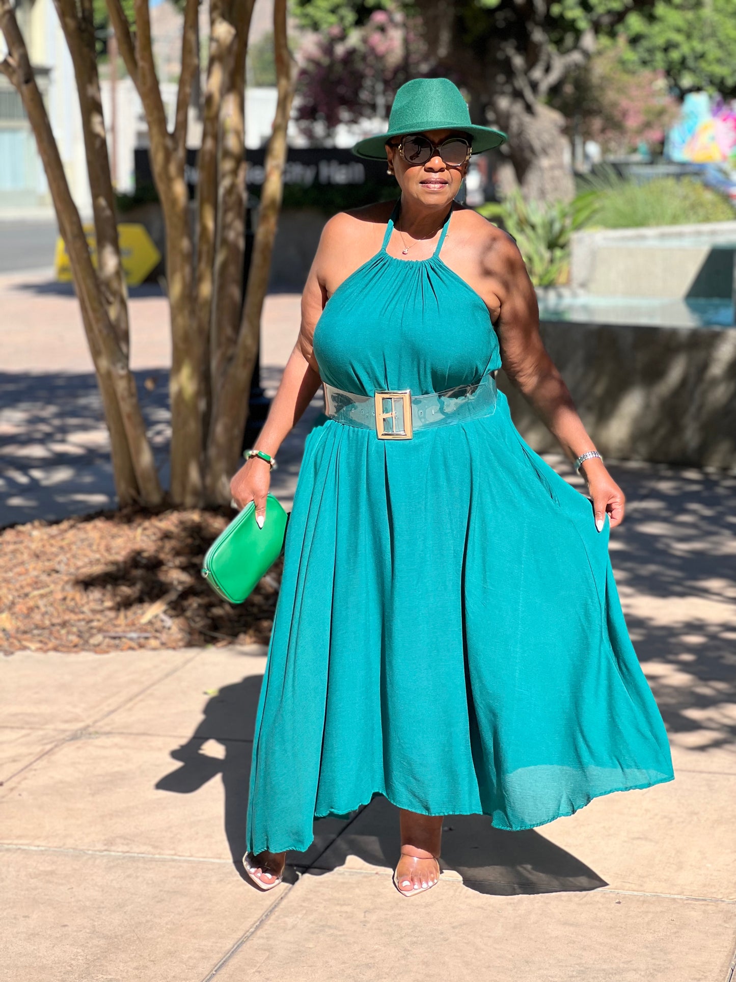 Emerald City Maxi - Shirley Girl Boutique