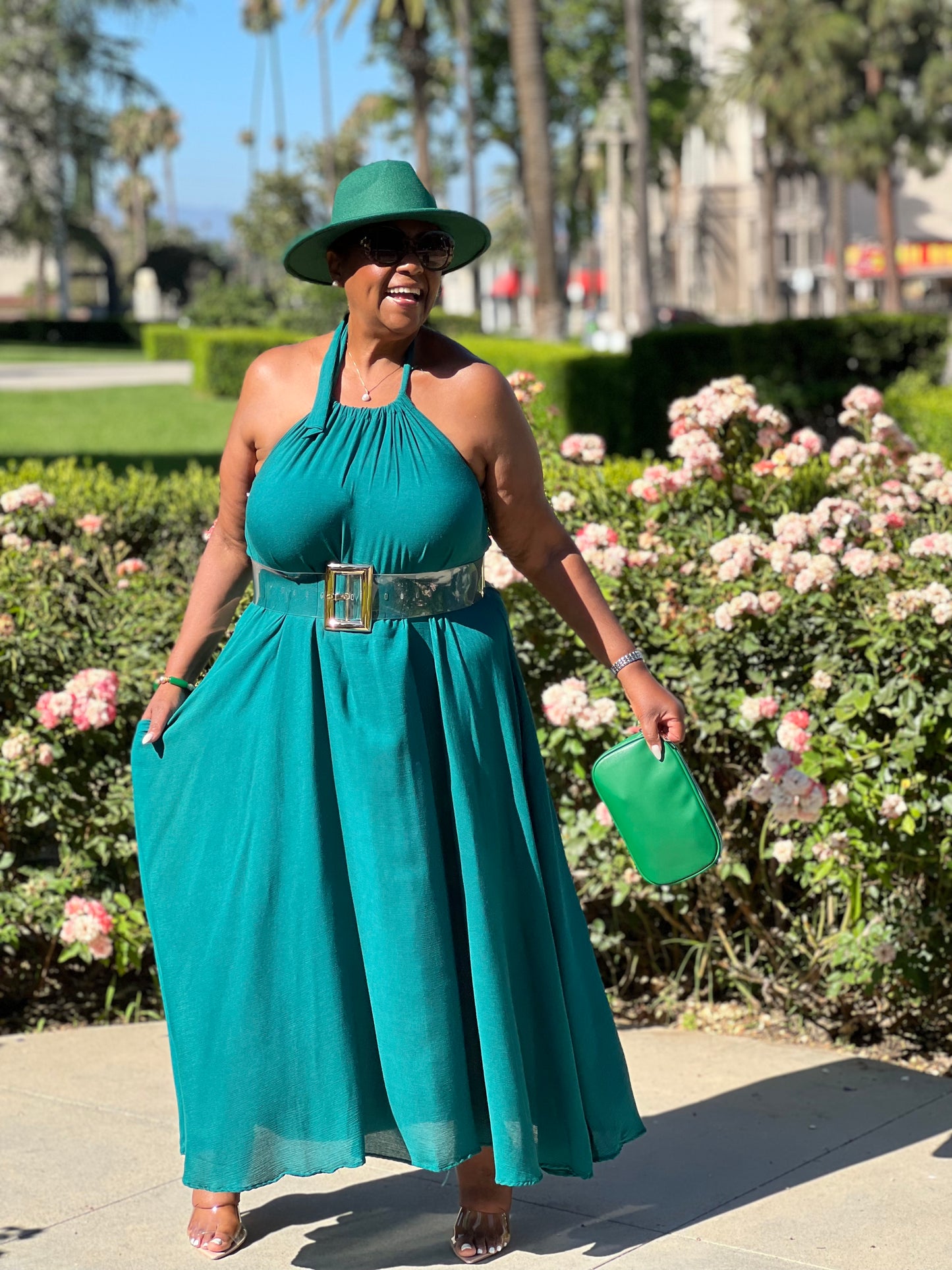 Emerald City Maxi - Shirley Girl Boutique