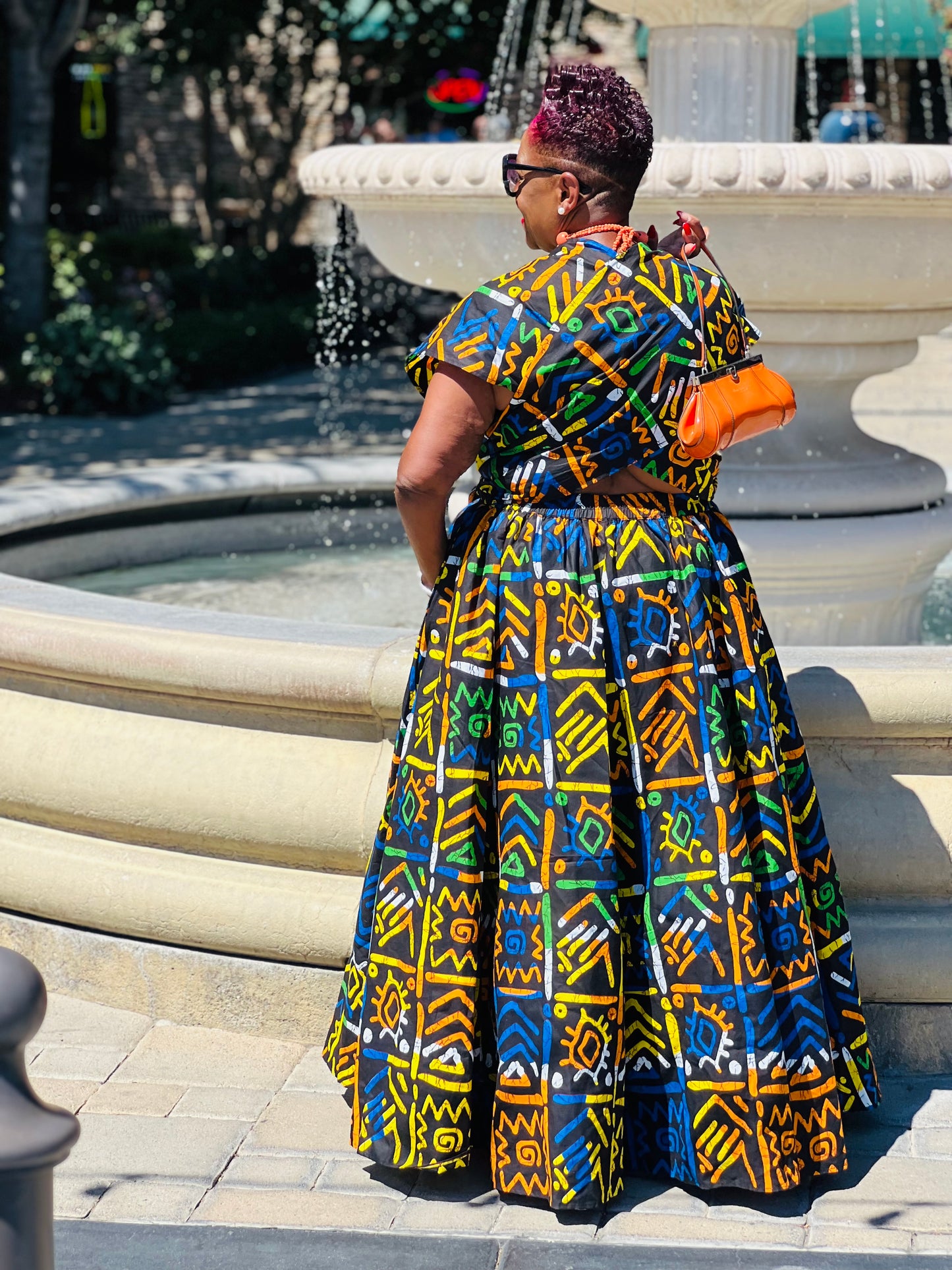 Mahogany Infinity Dress | African Print Versatile Wrap Style