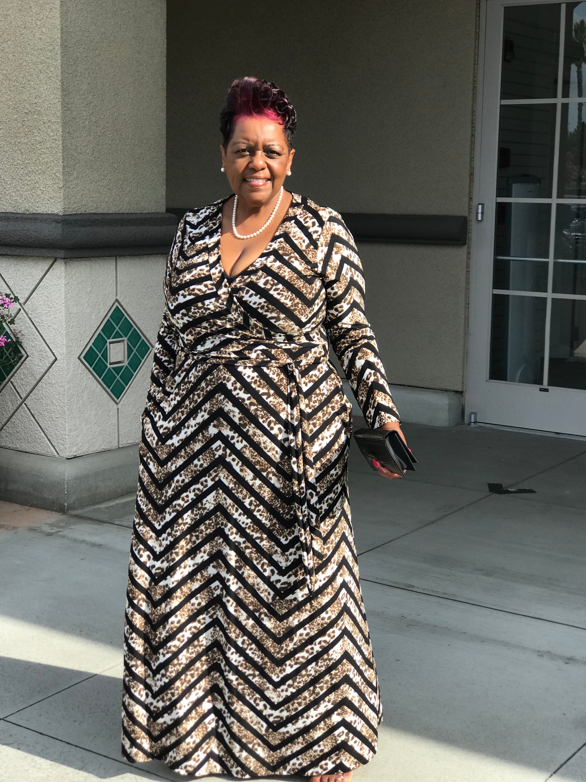 Noelle Plus Size  Animal Print Maxi - Shirley Girl Boutique