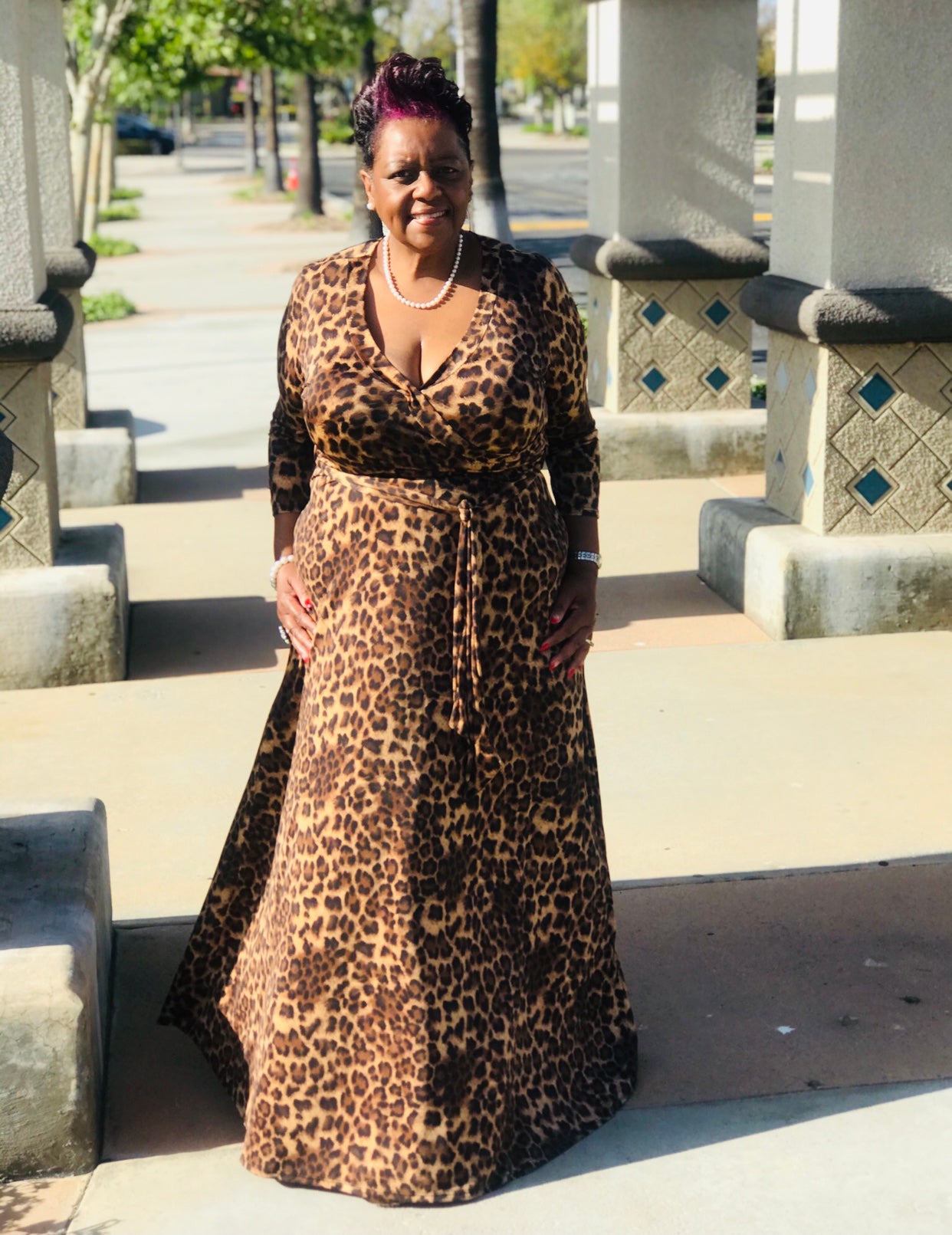 Cleo Leopard Maxi - Shirley Girl Boutique