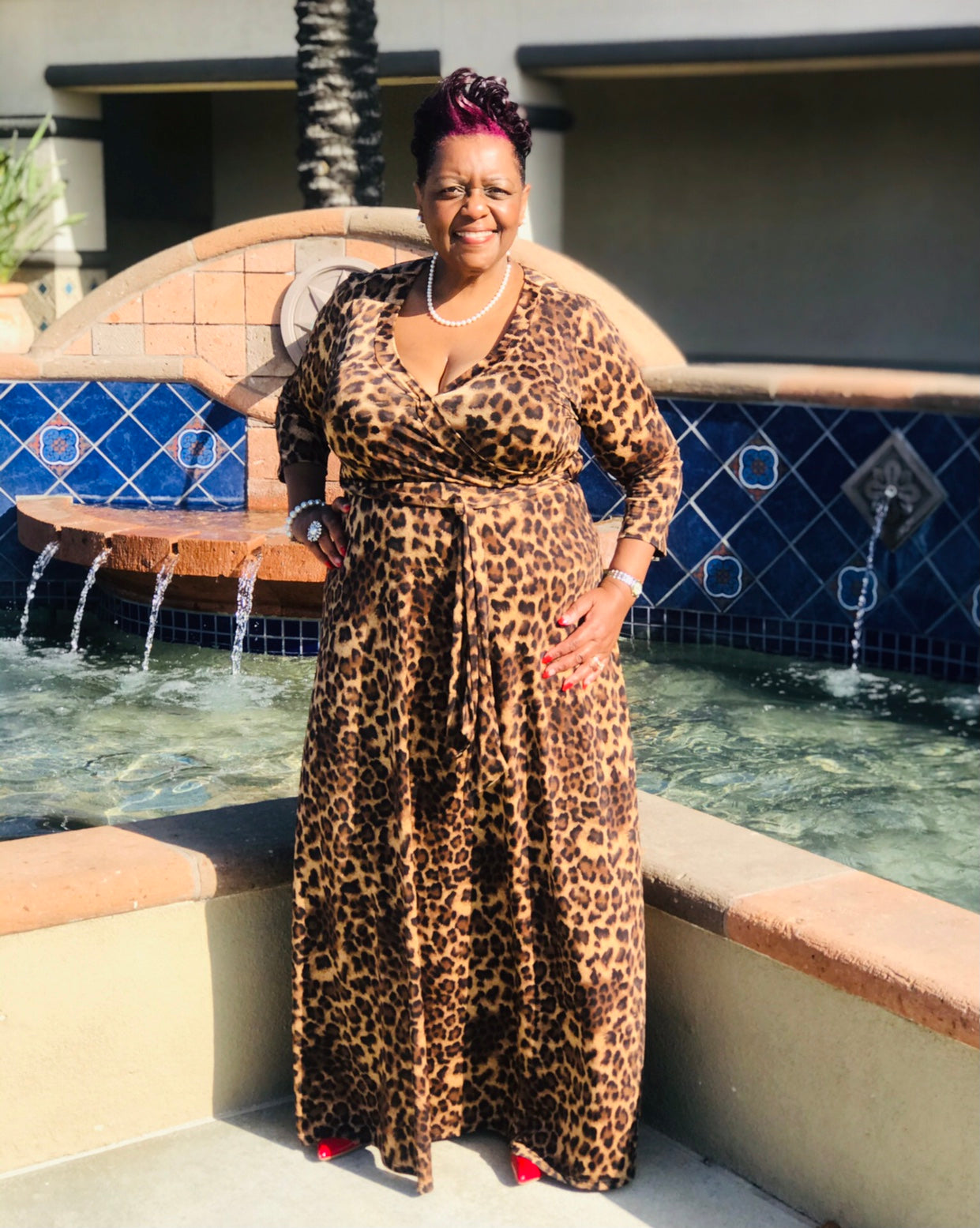 Cleo Leopard Maxi-Shirley Girl Boutique