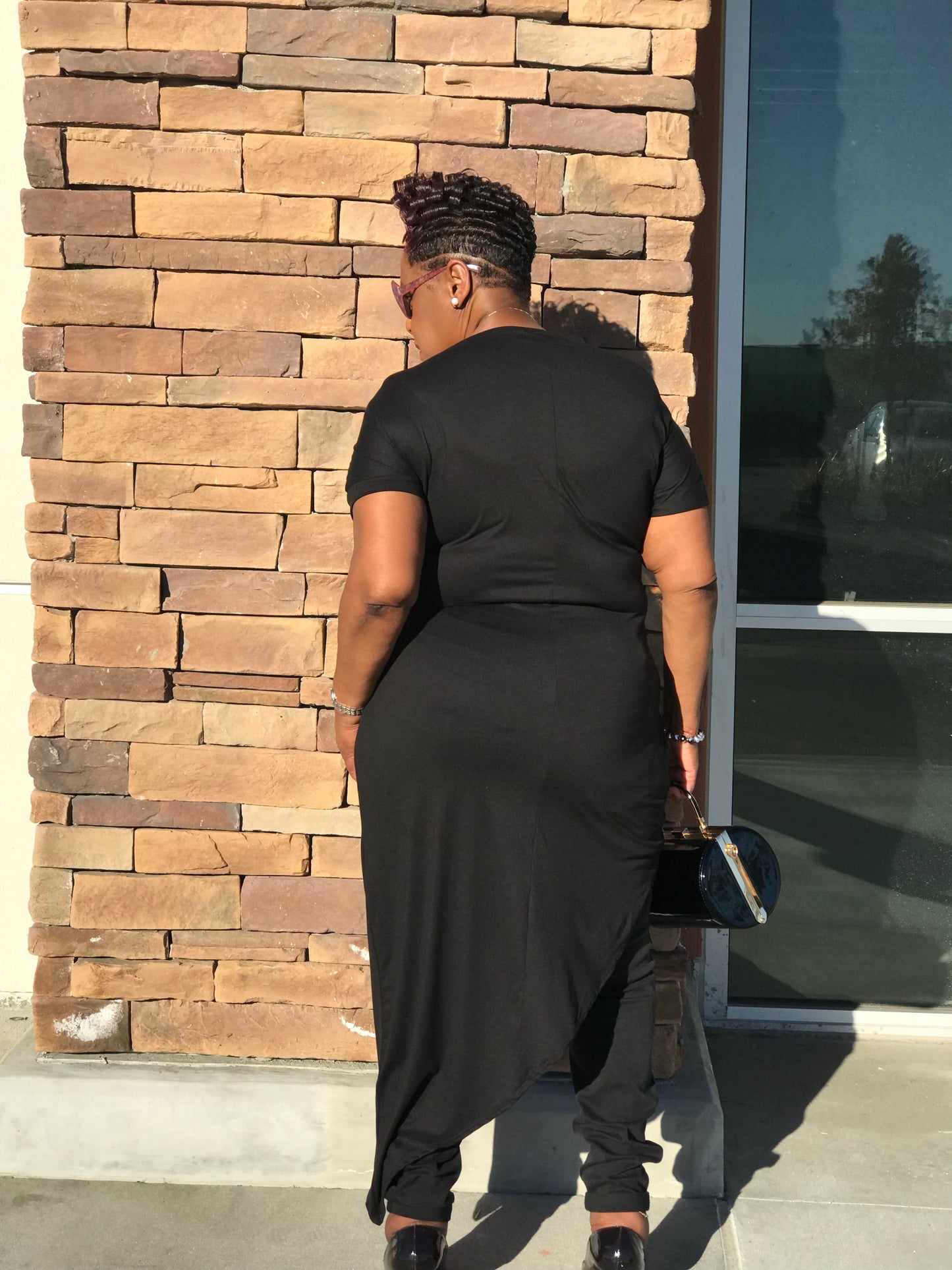 Midnight Off-The-Shoulder- Maxi - Shirley Girl Boutique